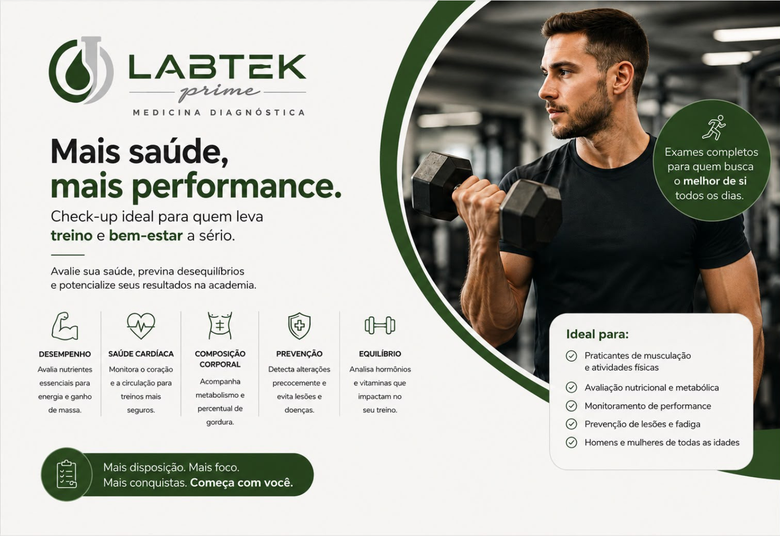 Equipe do Labteck Prime operando analisador laboratorial automatizado